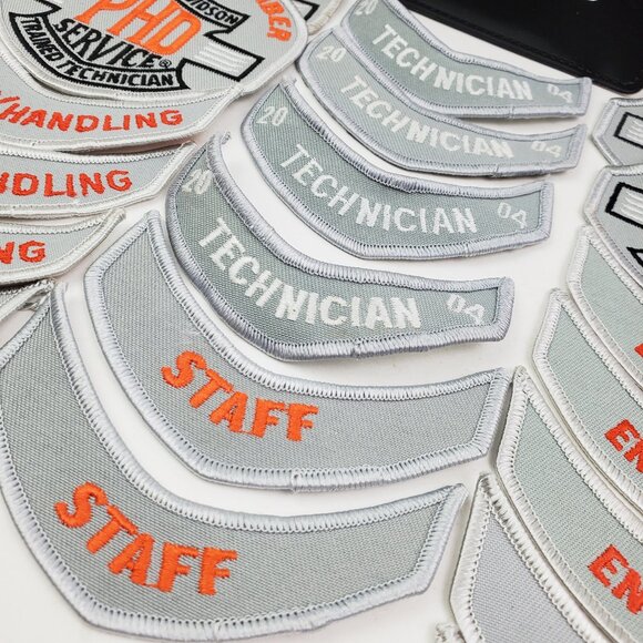 Harley Davidson Vintage Patches PHD Service Technician Training Portfolio - Picture 8 of 10